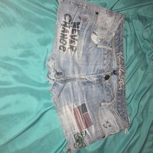 Jean shorts